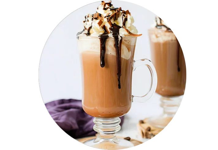 Mocka latte Eksjö Konditori – En fantastisk och lyxig kaffeupplevelse med choklad och grädde i hjärtat av Eksjö.